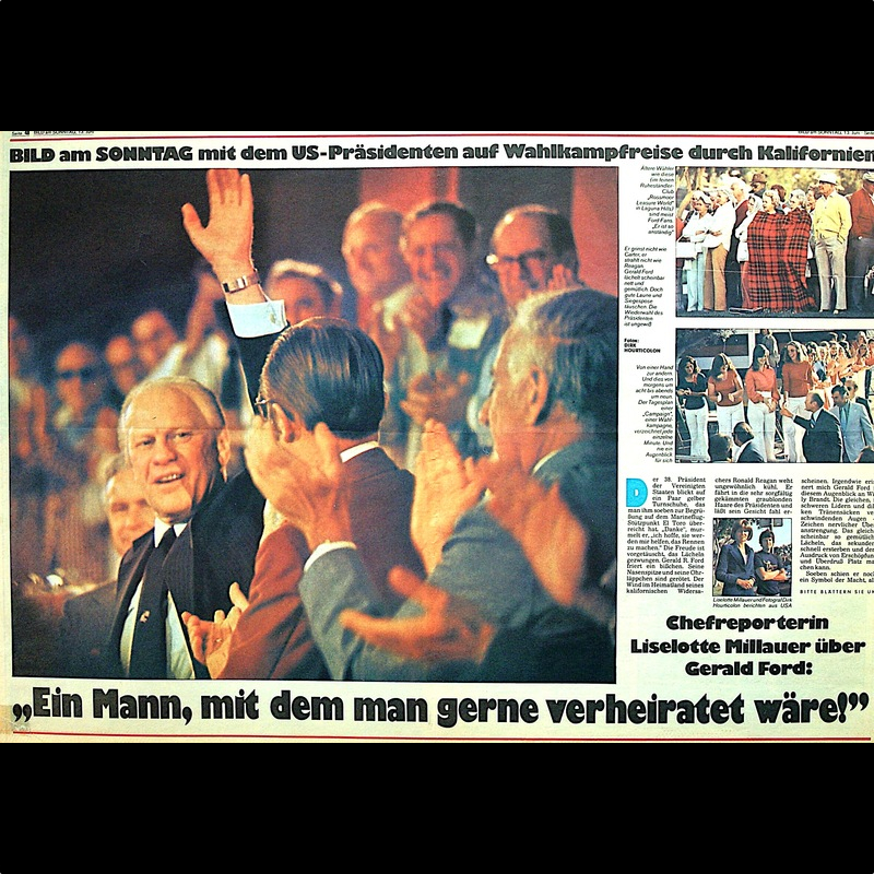  Mit Präsident Ford durch die USA 